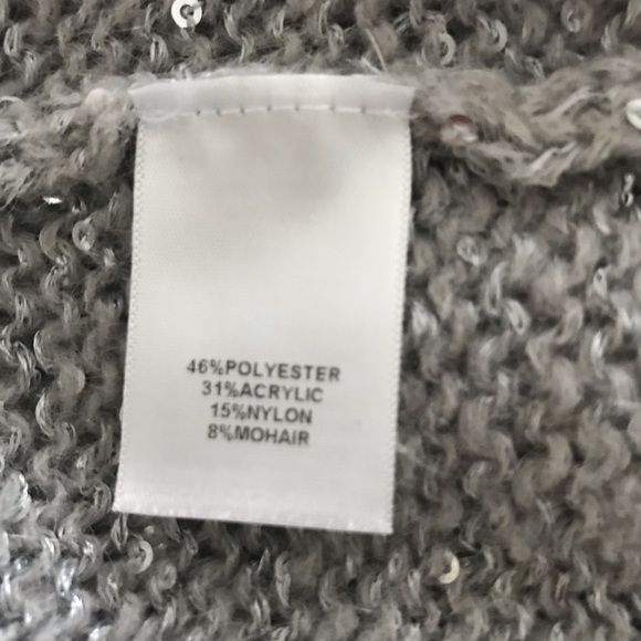 Halogen Open Front Sparkly Cardigan - Picture 4 of 4